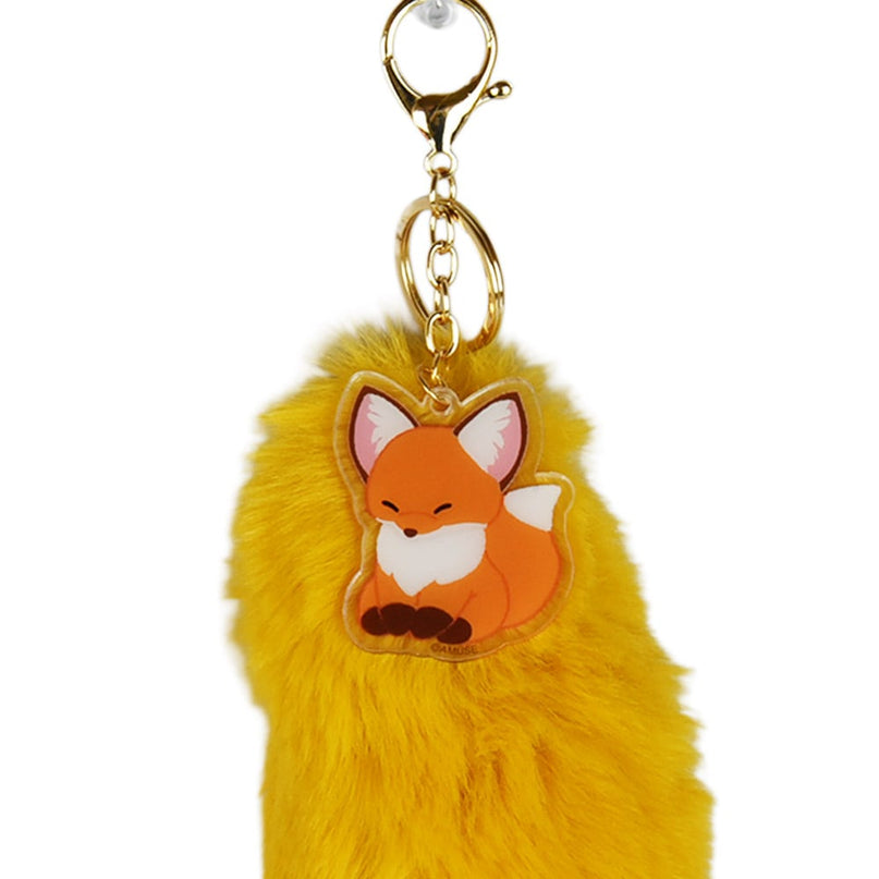 Amuse: Chokon to Kitsune Kinako Orange Fox Tail Charm 15cm (AMUSE)