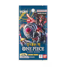 One Piece TCG - Mighty Enemies OPK-03 *Korean Ver* Booster Pack