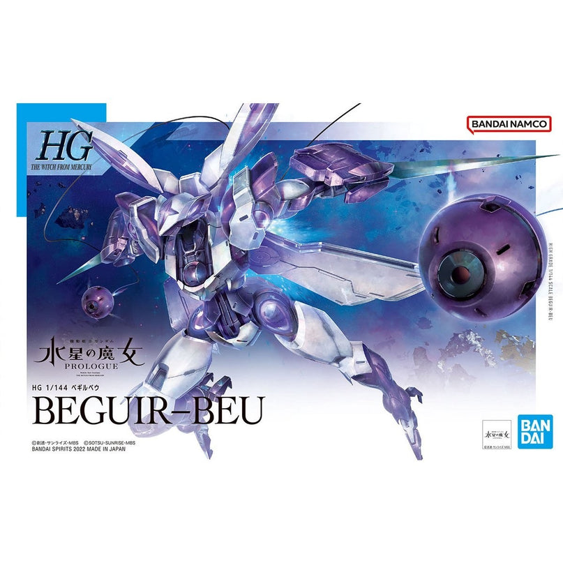 1/144 HG Beguir-Beu (Witches of Mercury) Gundam Model Kit (BANDAI)