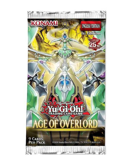Yu-Gi-Oh! TCG - Age Of Overlord Single Booster Pack (9 Cards)