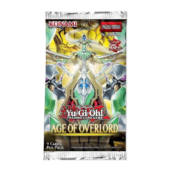 Yu-Gi-Oh! TCG - Age Of Overlord Single Booster Pack (9 Cards)