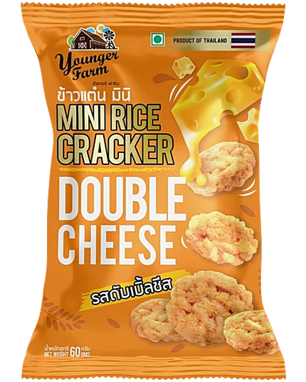 Younger Farm Mini Rice Cracker (Double Cheese Flavour)