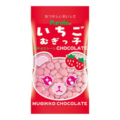 Mugikko Strawberry Chocolate Drops 13g (FURUTA)