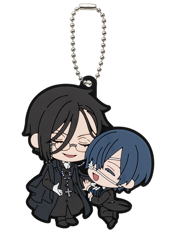 Black Butler - Boarding School Edition Capsule Rubber Mascot Charm (BANDAI)