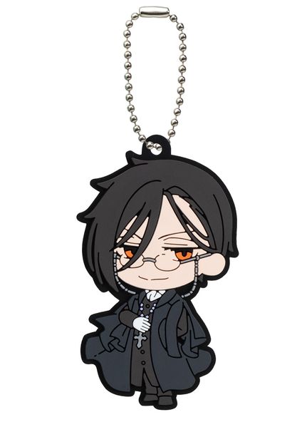 Black Butler - Boarding School Edition Capsule Rubber Mascot Charm (BANDAI)