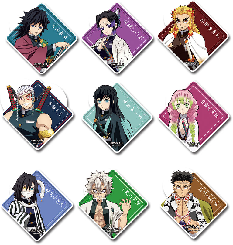 Demon Slayer - Hashira Die Cut Stickers (GE453424)