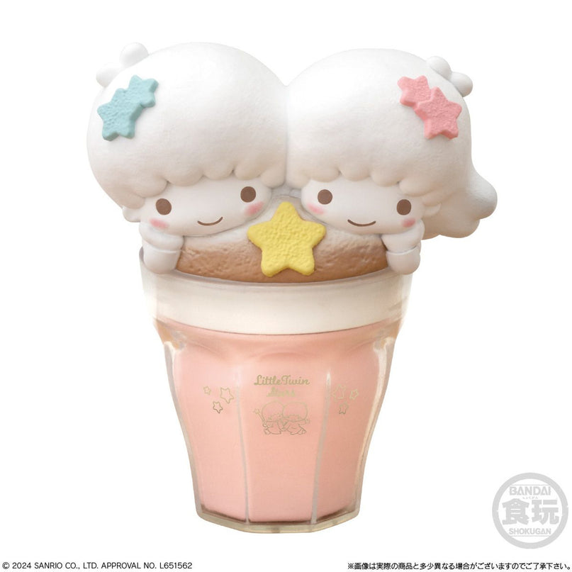 Sanrio Characters Chara-Latte Art Case Mini Figures (BANDAI)