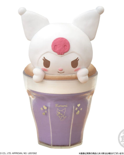 Sanrio Characters Chara-Latte Art Case Mini Figures (BANDAI)