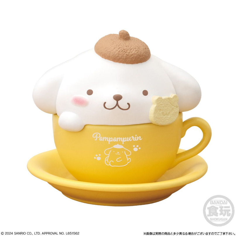 Sanrio Characters Chara-Latte Art Case Mini Figures (BANDAI)