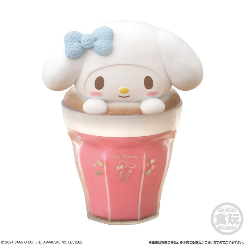 Sanrio Characters Chara-Latte Art Case Mini Figures (BANDAI)