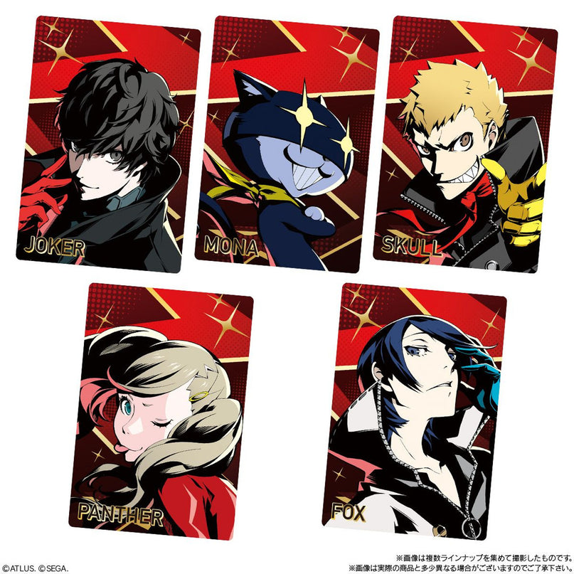 Persona P3R & P5R Vanilla Wafers & Collectors Card (BANDAI)