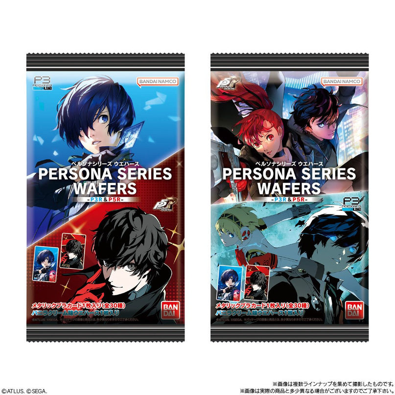 Persona P3R & P5R Vanilla Wafers & Collectors Card (BANDAI)