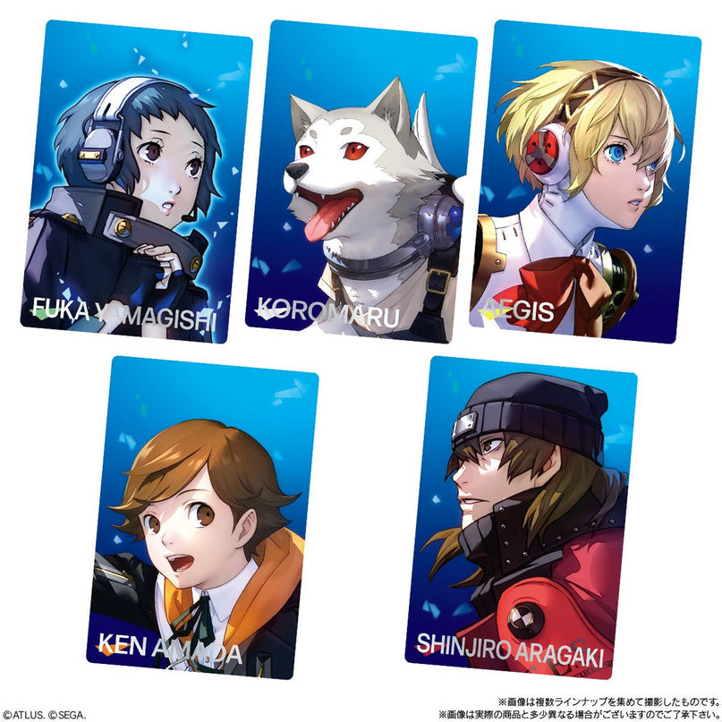 Persona P3R & P5R Vanilla Wafers & Collectors Card (BANDAI)