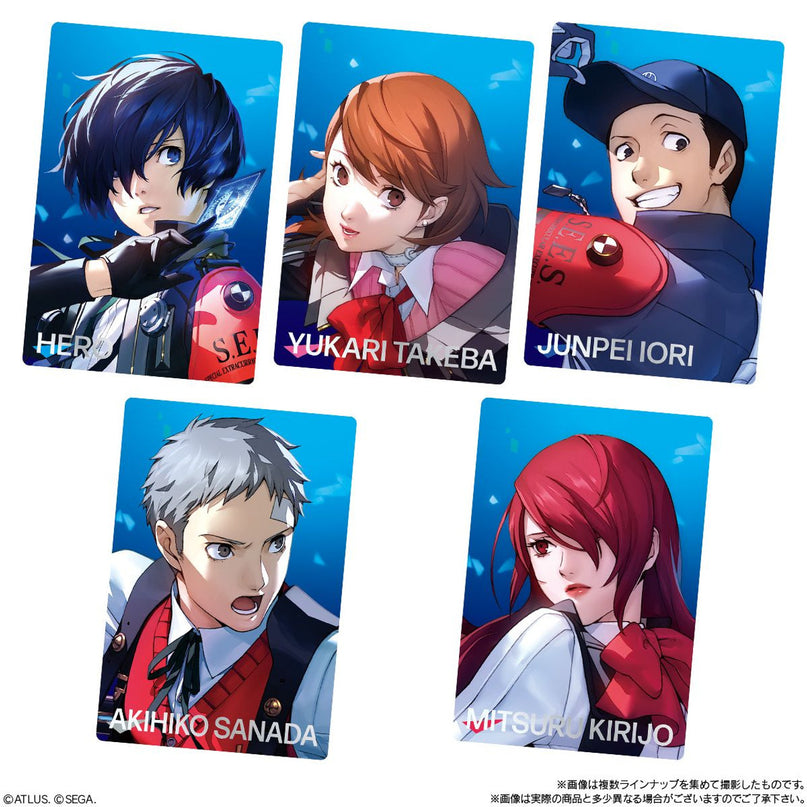 Persona P3R & P5R Vanilla Wafers & Collectors Card (BANDAI)