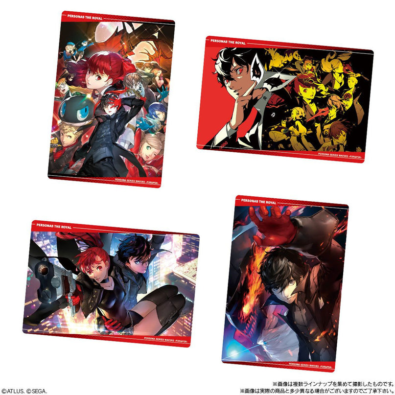 Persona P3R & P5R Vanilla Wafers & Collectors Card (BANDAI)