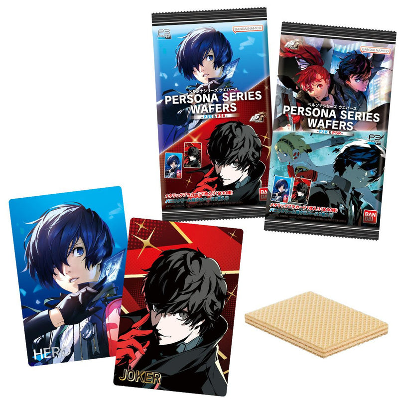 Persona P3R & P5R Vanilla Wafers & Collectors Card (BANDAI)