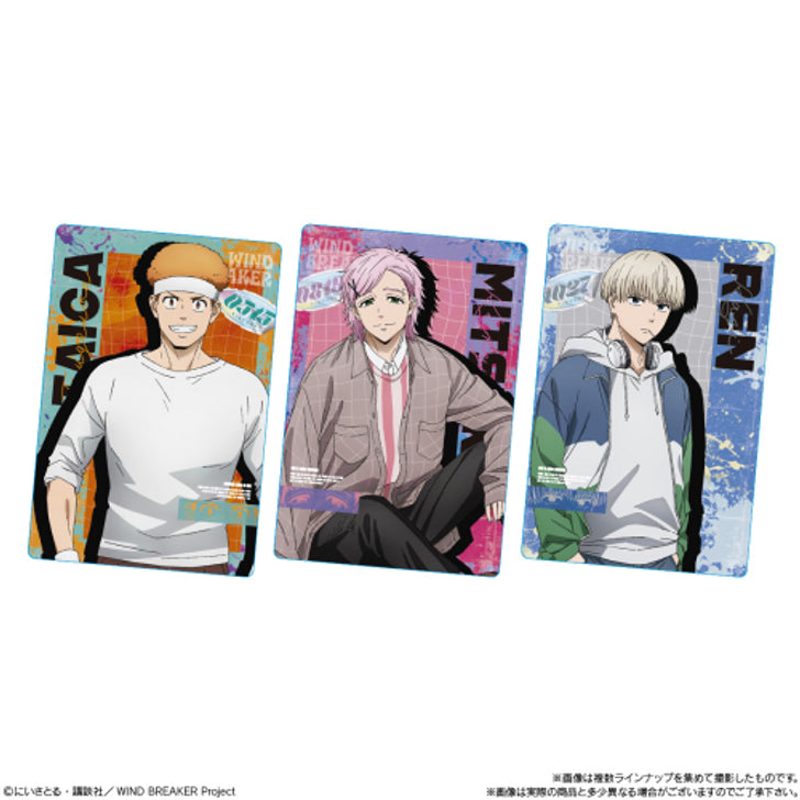 Wind Breaker - Caramel Wafer & Collectable Card Vol 2 (BANDAI)