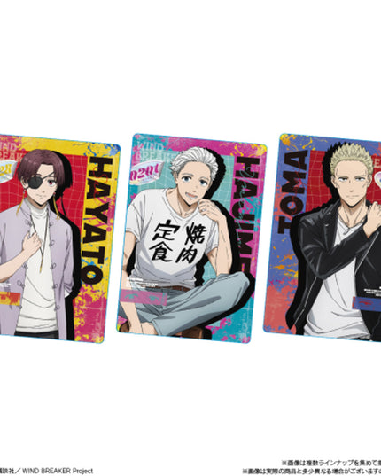 Wind Breaker - Caramel Wafer & Collectable Card Vol 2 (BANDAI)