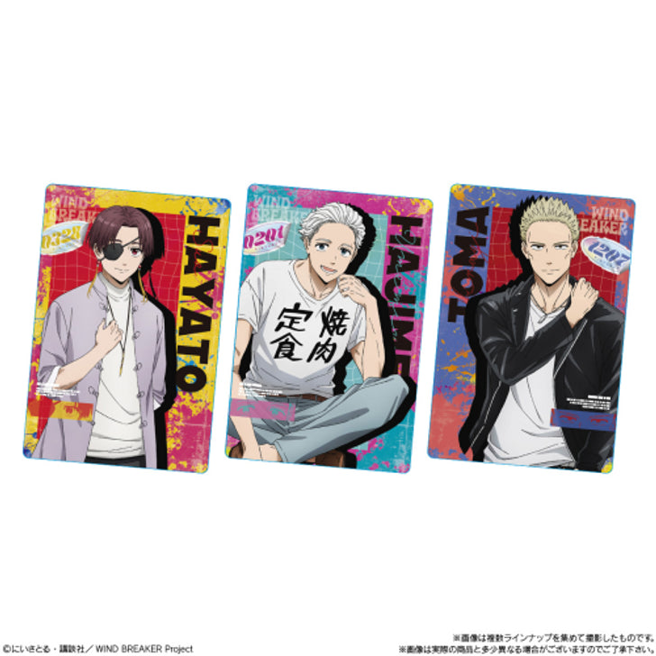 Wind Breaker - Caramel Wafer & Collectable Card Vol 2 (BANDAI)