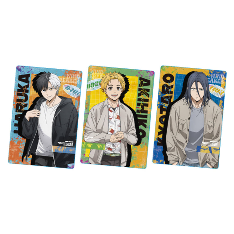 Wind Breaker - Caramel Wafer & Collectable Card Vol 2 (BANDAI)