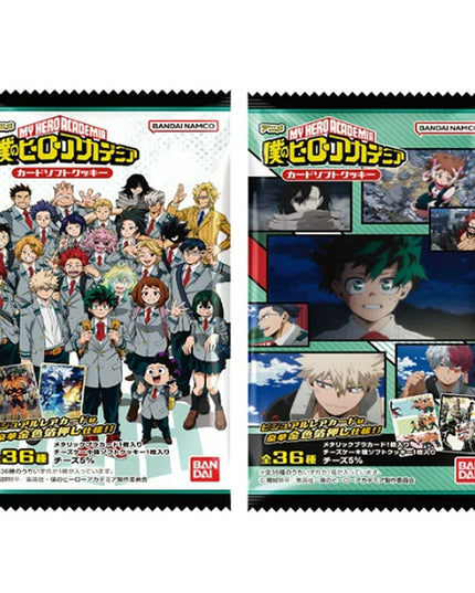 My Hero Academia - Collectable Card and Soft Cookie Snack (BANDAI)