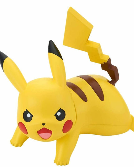 Pokemon - Pikachu (Battle Pose) Plamo Quick!! Plastic Model Kit (BANDAI)