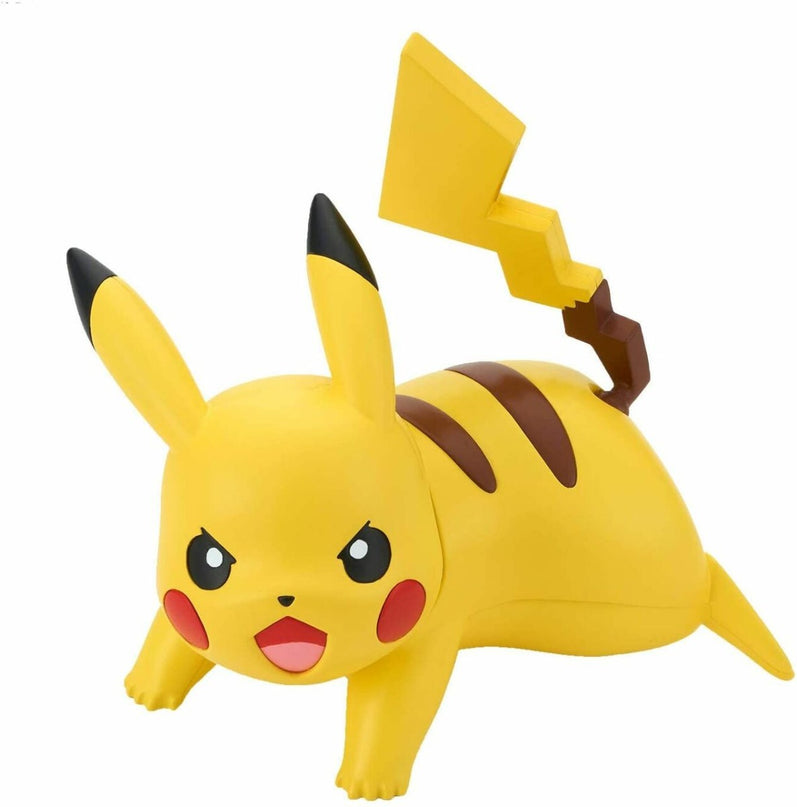 Pokemon - Pikachu (Battle Pose) Plamo Quick!! Plastic Model Kit (BANDAI)