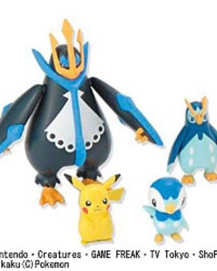 Pokemon - Empoleon Evolution Set Plamo Plastic Model Kit (BANDAI)