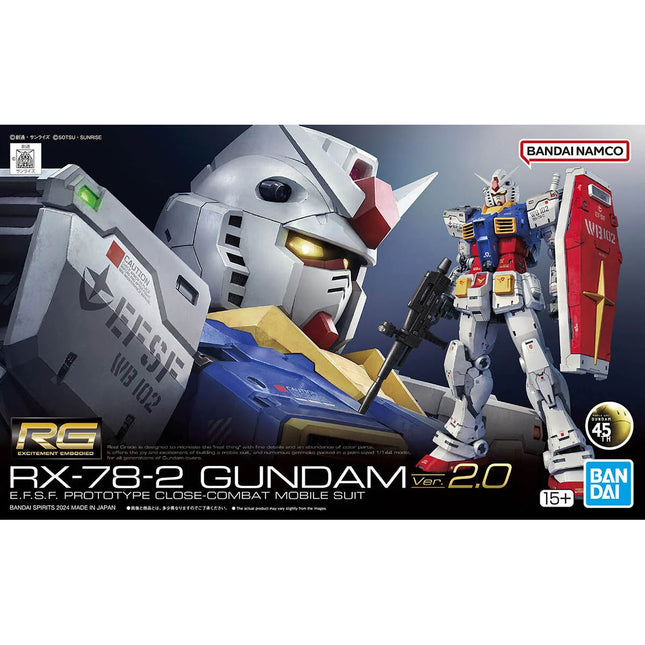 RX-78-2 Gundam Ver.2.0 1/144 RG 40 (BANDAI)