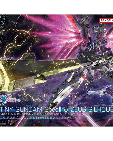 HG 1/144 Destiny Gundam Spec II & Zeus Silhouette Gundam Model Kit (BANDAI)