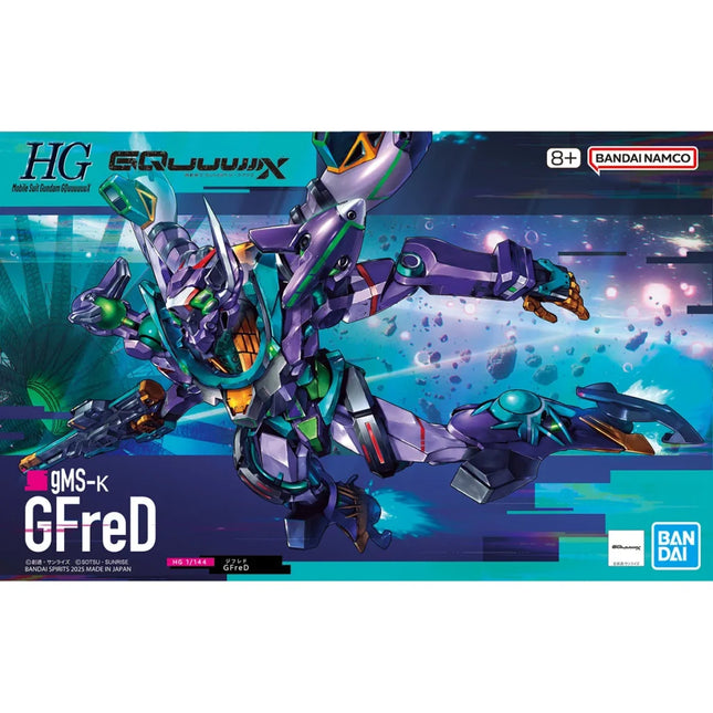 1/144 HG gMS-K GFred Gundam Model Kit (BANDAI)