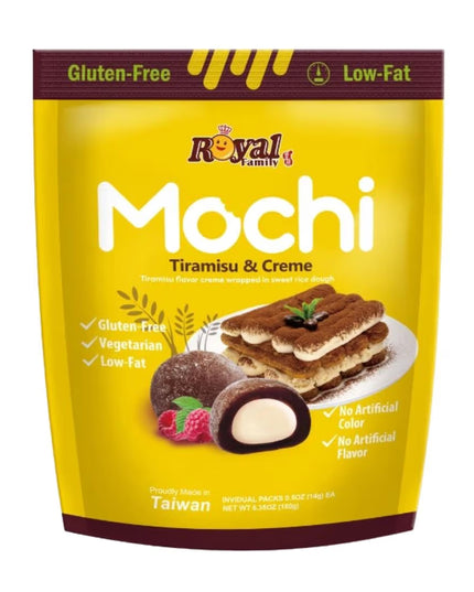Royal Family - Tiramisu & Creme Mochi - (180g)