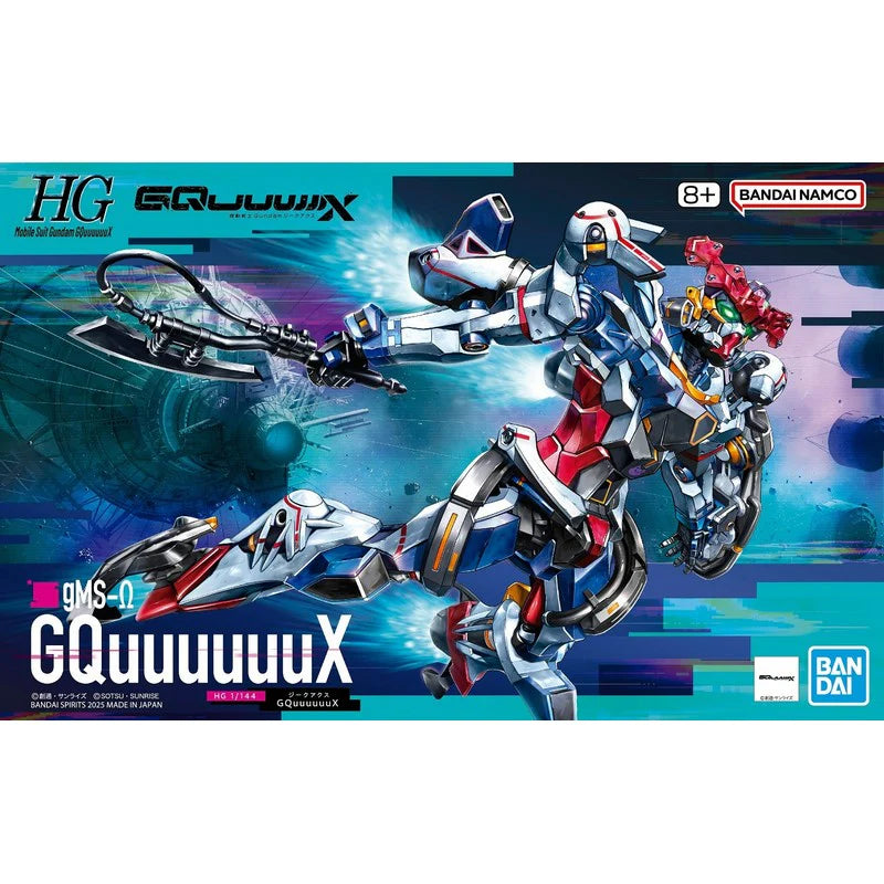1/144 HG GQuuuuuuX Gundam Model Kit (BANDAI)