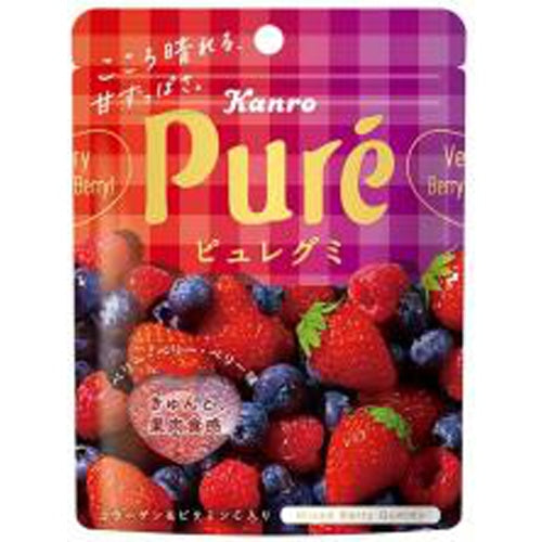 Kanro - Puré Gummy Very Berry Berry 56g