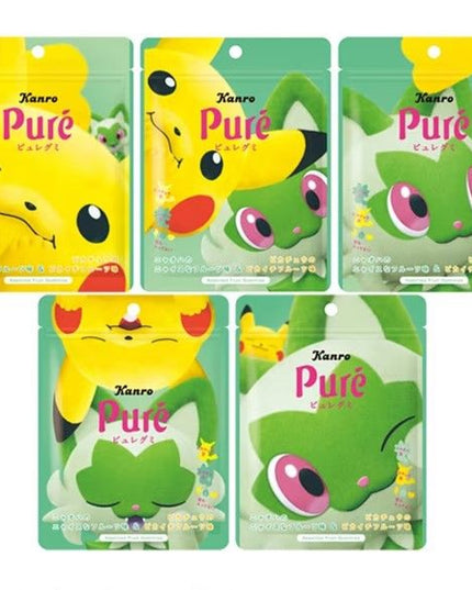 Pokemon - Pikachu and Sprigatito Fruit Gummies (KANRO)