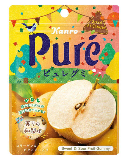 Pure Gummies - Pear Flavour 52g (KANRO)