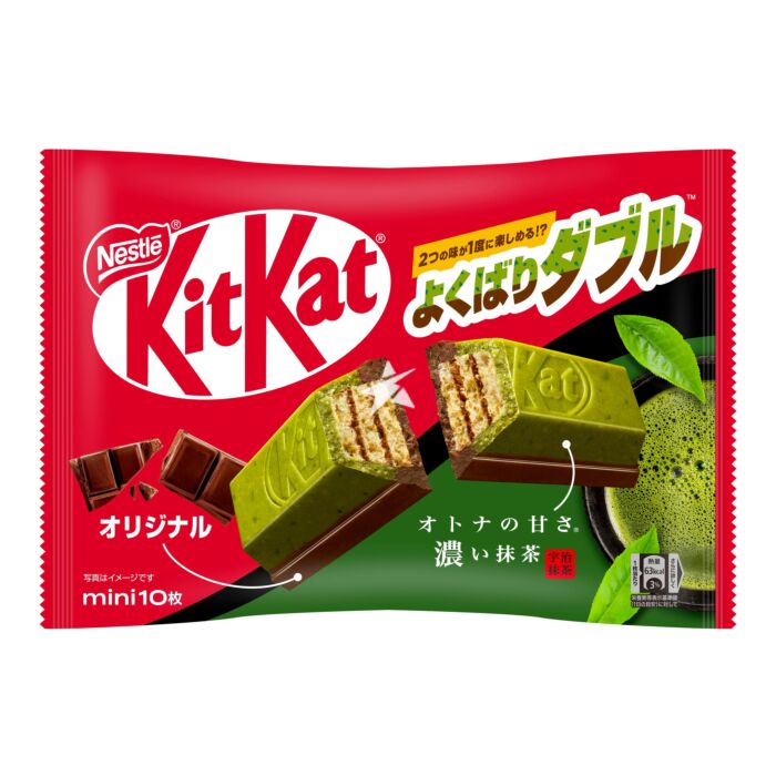 KitKat Matcha and Chocolate Duo Flavour SINGLE (NESTLE)