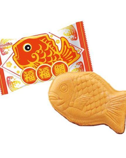 Meito PukuPuku Tai - Taiyaki Wafer - Chocolate Flavour