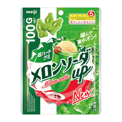 Melon Soda Up Gummies 100g (MEIJI)