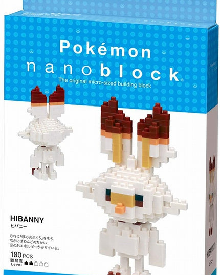 Pokemon x Nanoblock  - Scorbunny (KAWADA NBPM060)