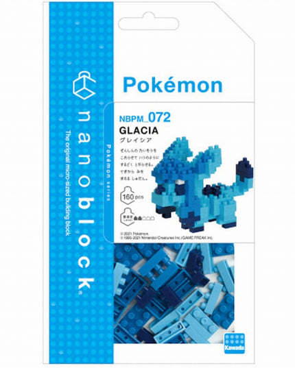 Pokemon x Nanoblock  -  Glaceon (KAWADA NBPM072)