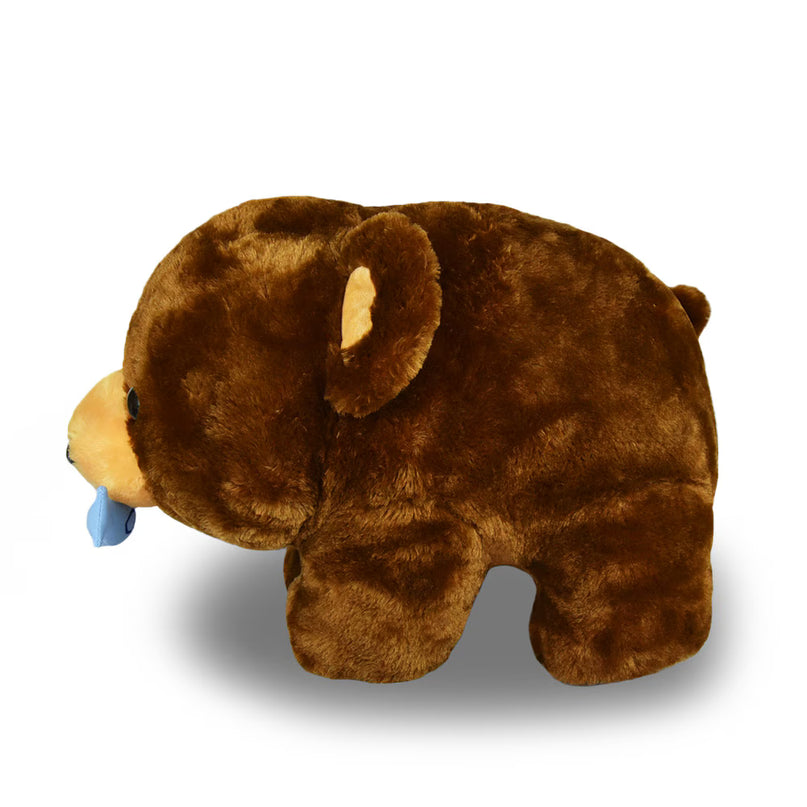 Amuse: Marukuma Bear with Fish 34cm (AMUSE)