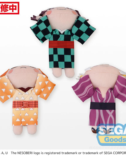 Demon Slayer: Entertainment District Arc - Nesoberi Lying Down Plush Mascots (SEGA)