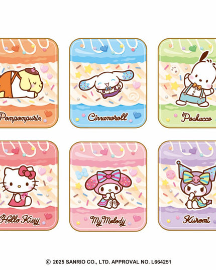 Sanrio Characters Kyuncho Tin Can Sweets (3 pieces) (HEART)
