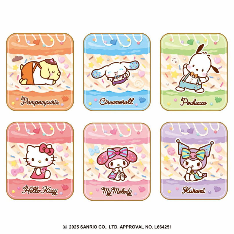 Sanrio Characters Kyuncho Tin Can Sweets (3 pieces) (HEART)
