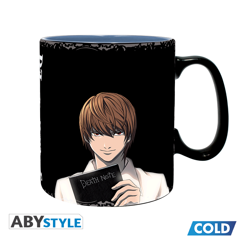 DEATH NOTE Heat Change Mug Kira & L King size (ABYSTYLE)
