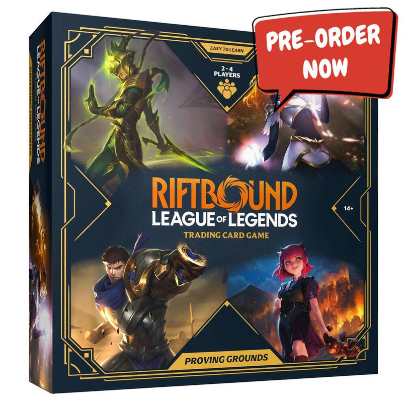 RELEASE 31st OCT 2025: Riftbound: League of Legends Trading Card Game - Set 1 -Origins Proving Grounds Box Set