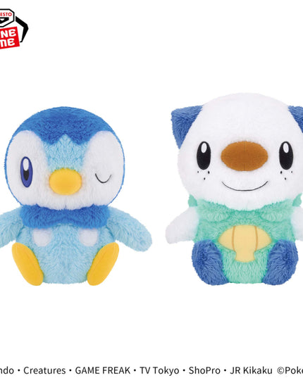 Pokémon - Piplup Fluffy Plush 22cm (BANPRESTO)