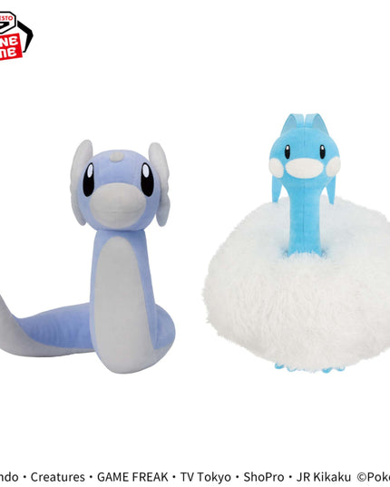 Pokémon - Dratini & Altaria Fluffy Plush 27cm (BANPRESTO)