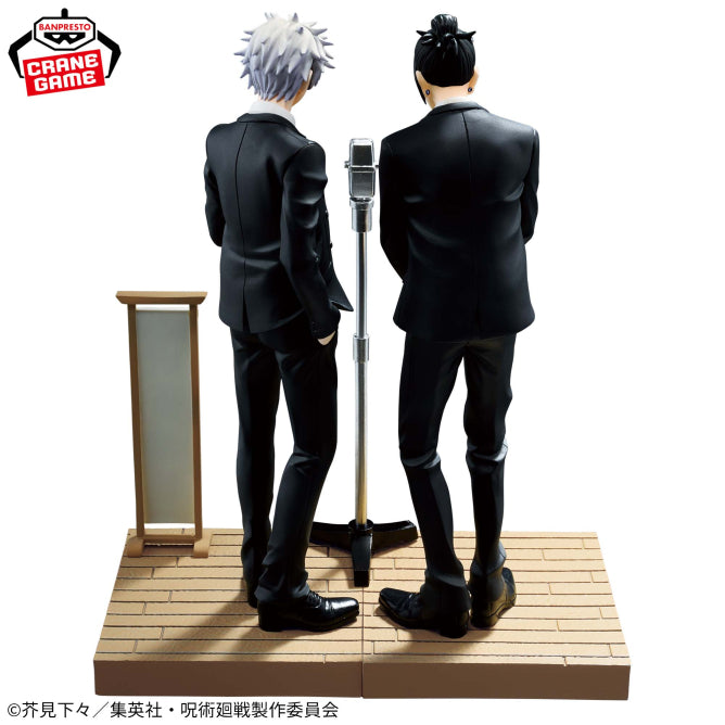 Jujutsu Kaisen - Gojo Satoru & Geto Suguru (Suit Ver.) Special - Diorama Figure 15cm (BANPRESTO)